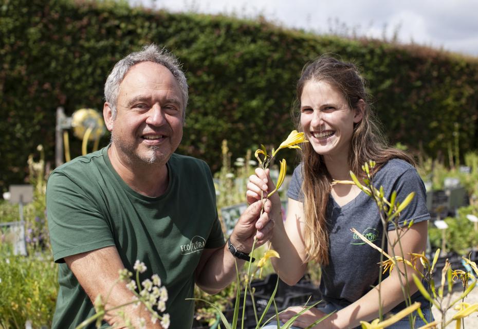Freddy en Naomi Sparrenberg van Ecoflora